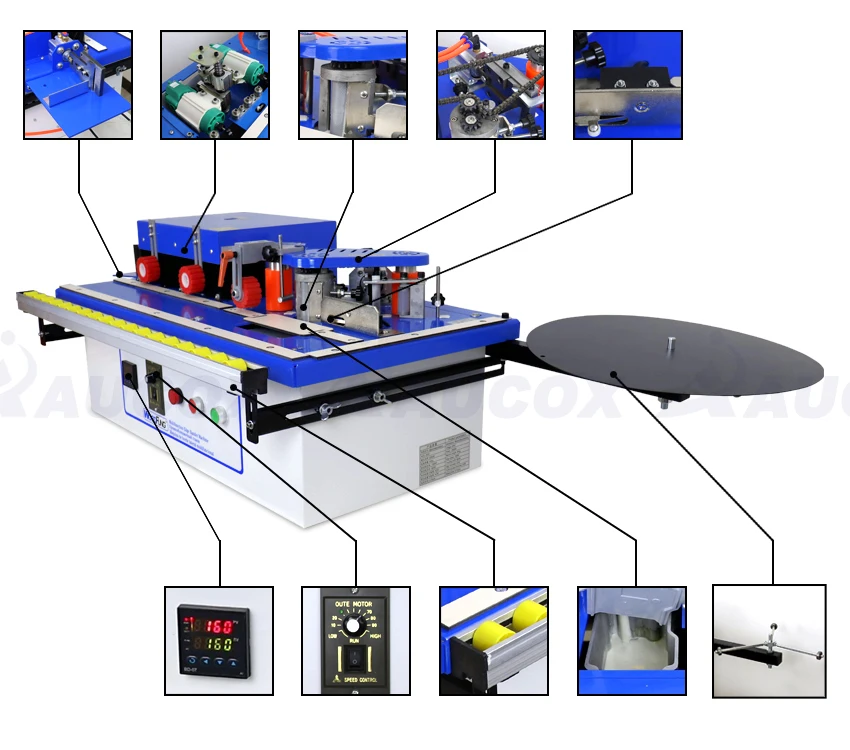 11multifunction edge banding machine