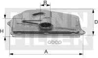Фильтр Акпп Mb W203/W204/W211/W164/W463/W251/W220 89- Mann-Filter H27001 MANN-FILTER арт. H27001