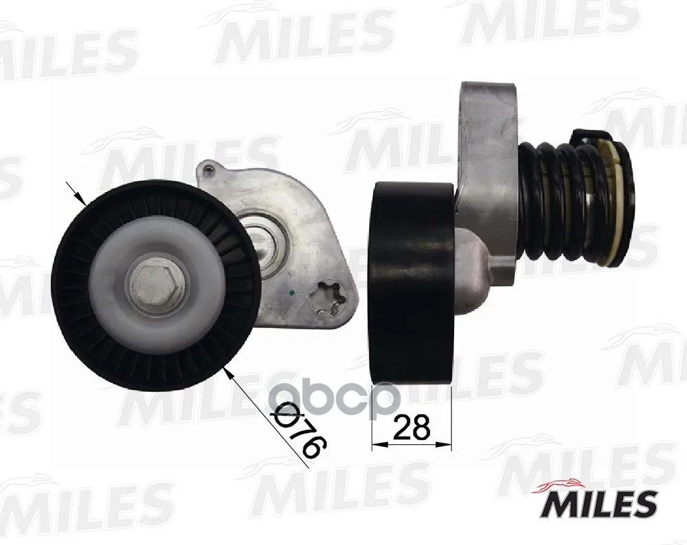 Натяжитель Ремня Приводного Mb W203/W211 1.8-2.3 02- Miles Ag00082 Miles арт. AG00082