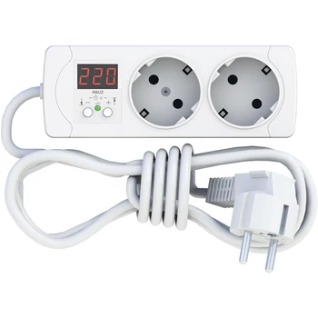 

Single phase rbuz r216y * voltage relay to protect household appliances with plug-in socket.