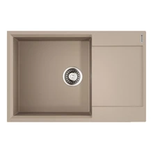 Мойка для кухни Omoikiri Daisen 78-LB-SA Artgranit(бежевый)(Устойчивая к царапинам, термостойкая, перелив