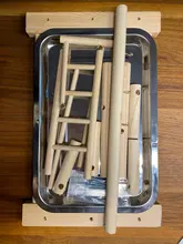 Parrot Standing Training Frame Bird Playground with Food Tray Pet Supplies PXPC