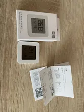 Xiaomi-termómetro Digital Mijia 2, higrómetro inteligente eléctrico inalámbrico con Bluetooth, higrómetro con pantalla LCD Mijia Smart Home