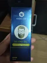 Haircube-aceite de crecimiento rápido de barba para hombre, potenciador de crecimiento de barba Natural, aceite más grueso, acondicionador nutritivo, producto para el cuidado de la barba