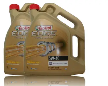 

Castrol Edge turbo diesel 5w40 10 LTR Synthetic Car motor oil