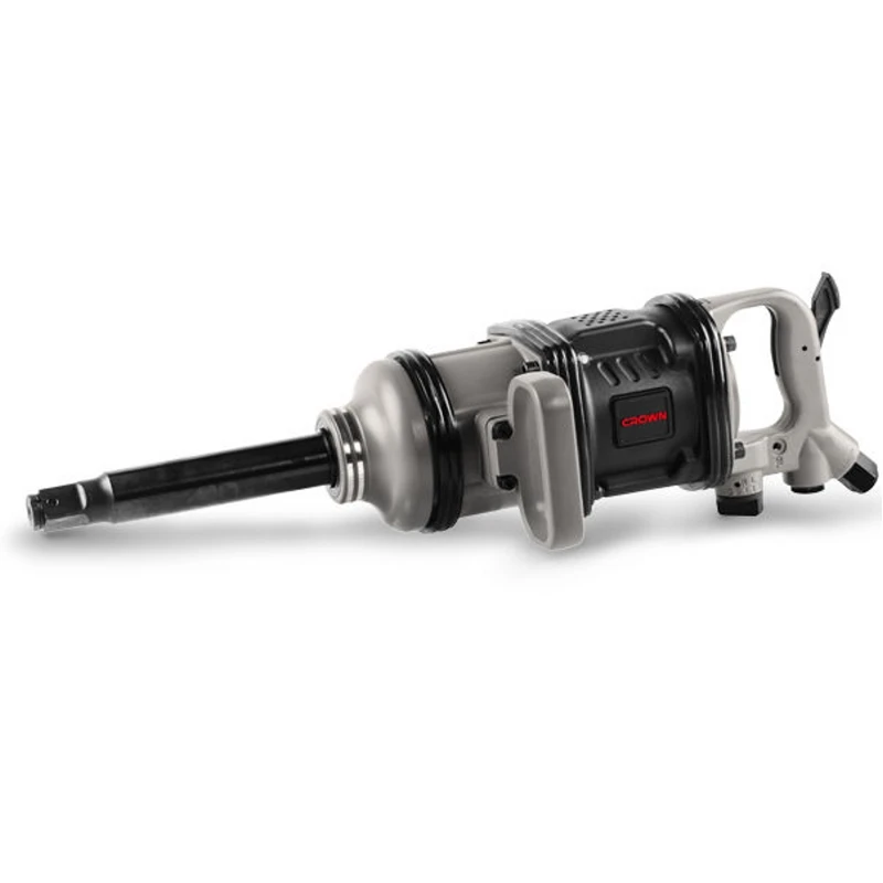 Pneumatic impact wrench CROWN CT38084 BMC (Максимальный крутящий момент 3800 Nm, 3300 оборотов в минуту, максимальный диаметр болта / гайки 50мм)