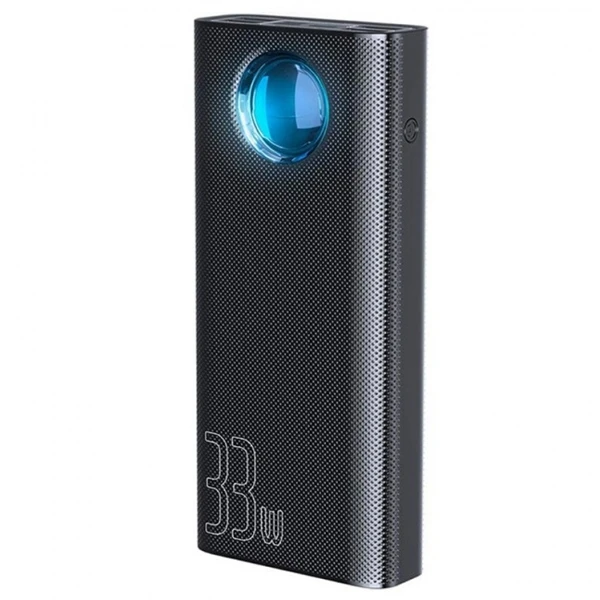 Внешний аккумулятор Baseus Amblight Quick Charge&large power digital display power bank 33W 30000mAh PPLG-01(Черный