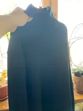 Suéter ajustado informal para hombre, jersey de cuello alto tejido, de punto ajustada, Tops de otoño e invierno, Color sólido, 2019