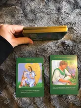 Arcángel Raphael curación Oracle cartas juego de mesa la adivinación de Tarot tarjetas de mesa Tarjeta de Tarot