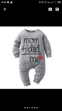 Boy Romper Jumpsuit Baby Clothing Newborn Baby-Girl White Dad Love Outfits Letter-Pattern
