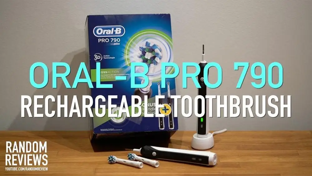 ORAL-B Pro 790 Crossaction Electric Rechargeable Toothbrush Tool Dentist Teeth Whitening Duo Advantage Package 2 Handles ORAL-B Pro 790 Crossaction Electric Rechargeable Toothbrush Tool Dentist Teeth Whitening Duo Advantage Package 2 Handles