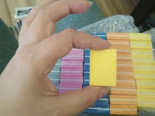 Lote de esponjas compactas de doble cara para pulir uñas, mini limas para manicura y pedicura, herramientas de uñas profesionales, juego de 50 unidades