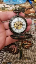 Watch-Set Chain Pendant Clock Mechanical-Pocket Vintage Necklace for Men Pouch Bag Reloj-De-Bolsillo