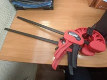 Luz deber F bar de estilo pinza de herramientas de trabajo de MADERA quick grip F pinza 4/6/12/18 /24 pulgadas de plástico carpintería abrazaderas de liberación rápida