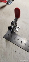 Hand-Clip-Tool Toggle-Clamps-Set Quick-Release Vertical Horizontal 2pcs GH-201A 27KG