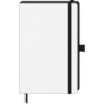

Notepad Brunnen companion White, on an elastic band, 80 gr/m2, ruler, 12.5