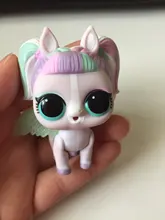 Mascota de unicornio sorpresa para niños, juguete de regalo para mascotas grandes y pequeñas, 1 pieza, LOL, uniponi, mono, perro, gato, conejo, 3-6cm