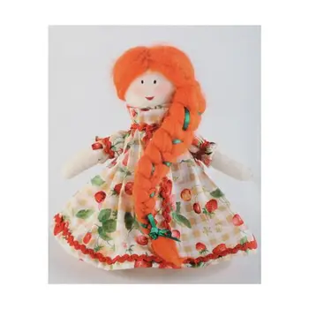 

PRM 602 set for making textile toy 'машенька', 15,5 cm, 'перловка'