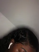 Wig Curly Human-Hair-Wigs Lace-Frontal Black Remy Women RXY for 360