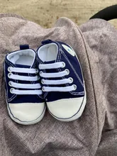 Zapatos sólidos con estrella para bebés, zapatilla de algodón suave antideslizante, suela para recién nacido, primeros pasos, de lona, informales