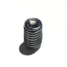 50 / 20 /10 Uds M1.6 M2 M2.5 M3 M4 M5 M6 M8 DIN916 acero inoxidable 304 grado 12,9 acero de aleación conjunto de zócalos hexagonales tornillos tornillo