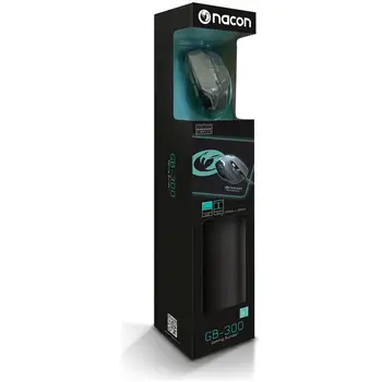 

PCGB-300 USB optical 2400DPI right hand black mouse