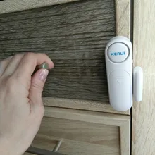 KERUI-Control remoto inalámbrico para puerta/alarma del Sensor de la ventana, 300 pies, 120dB, antirrobo, alarmas de puerta para seguridad del hogar para niños, 2020