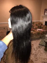 Cara de póquer 28 30 40 pulgadas recto 13x4 frente de encaje pelucas de cabello humano Pre arrancado brasileño encaje Frontal pelucas para mujeres negras Remy