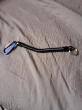 Pinza de gatillo de agarre de pez, herramienta de cuerda de retención, protección de Cable elástico, accesorios flexibles, aparejos de pesca, 18cm, 1 Uds.