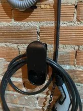 Heenvn 2021 Model3 Carga de coche Cable organizador personalizado Cable para Tesla modelo 3 X S X Y accesorios de montaje en pared soporte del conector cargador soporte