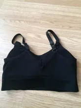 Sports-Bra Vest Back-Padded Gym Fitness Seamless Workout Push-Up Running Women Shockproof