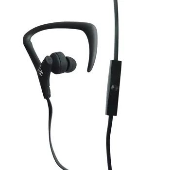 

Ewent EW3559 earphone and helmet ear hook, inside ear black, white