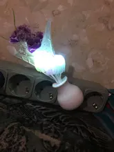 Lamp Mushroom Night-Lighting LED Romantic Lilac Home-Art-Decor Colorful Us/eu-Plug Lovely
