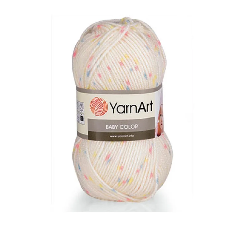 Yarnart Baby Yarn for Knitting, Baby Yarn, Sport Weight Yarn, Acrylic, Soft  Yarn, Baby Weight, Size 2, Fine Weight, Knitwear 