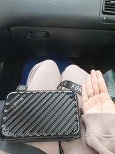 Bolso de mano de lujo para mujer, Mini maleta nueva con forma de maleta, a la moda, bolso de mano de marca famosa, Mini caja, 2021