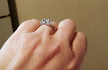 Anillos de Compromiso de circonia Irregular para mujer, accesorios de joyería de cristal de lujo, anillos de compromiso para mujer, accesorios clásicos para novia salvaje