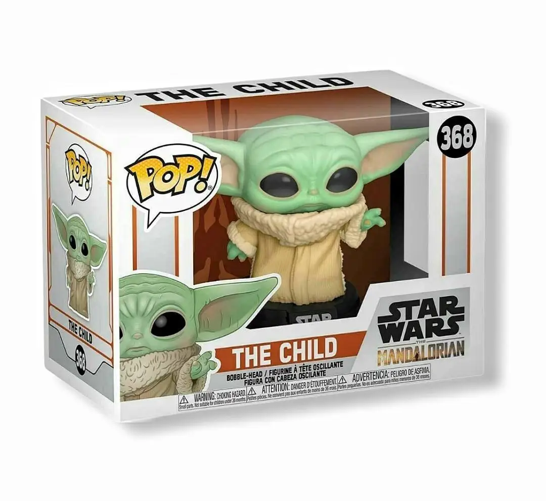 Фигурка Фанко поп бэйби йода Funko pop Baby Yoda Звездные войны | Игрушки и хобби