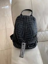 Mochila De Cuero genuino para mujer, morral de piel auténtica, a la moda, combina con todo, bolso de viaje personalizado de gran capacidad para dumplings