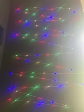 Led-String-Lights Garland Photo-Clip Battery-Operated Christmas-Decoration Holiday Wedding