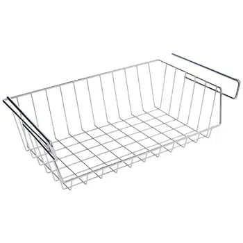 

Basket organizer kitchen cabinet Wenko made of chrome metal