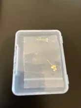 CANNER-Pendientes de plata de ley 925 auténtica para mujer, Mini Pendientes de tuerca de cuatro garras, Diamante de circonita, joyería Coreana de oro