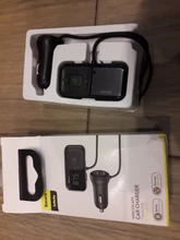 Transmisor modulador FM Baseus Bluetooth 5,0 FM Radio 3.1A USB cargador de coche kit de manos libres para coche inalámbrico Aux Audio FM Transmisor