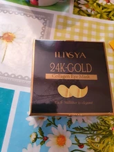 Ilisya-mascarilla de colágeno para ojos, alga verde, parches de ojos para ojeras, almohadilla de ojo hidratante, antiarrugas, nutritiva, 60 unidades