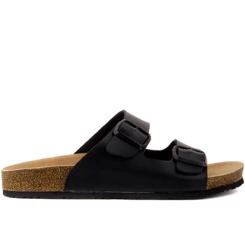

Fly Soft-Black Color Men 'S Slippers