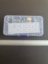 Assorted-Kits Glass-Tube-Fuse 5x20mm Quick-Blow Promotion 100pcs-Set