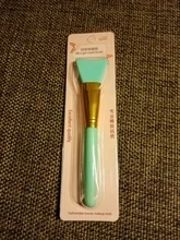 1pc Facial mezcla cepillo silicona suave cara máscara de Gel de barro de mezclar batir cepillo de cuidado de la piel de la cara brochas de maquillaje y belleza herramienta