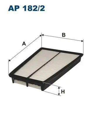 FILTRON AP 182/2 Фильтр воздушный KIA CLARUS 96
