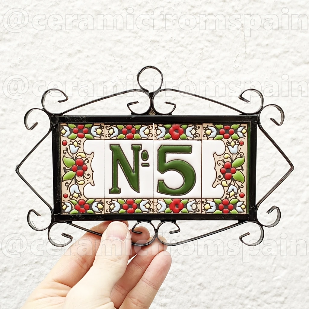 Plaque numéro maison émaillée - Plaque-Numero-Maison.fr