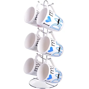 

A set of mugs 350 ml 7PR per met/sub. LORAINE 26522