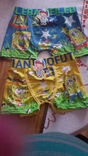 2 unids/set niños de dibujos animados ropa interior suave y transpirable bragas chico boxeador 3-11T bebé bragas dibujos animados de esponja Panty bragas ropa interior